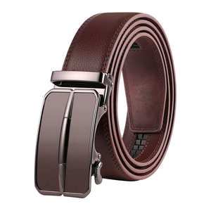 Cinturón de Cuero para Hombre, Alta Durabilidad, Textura Refinada, Hebilla Pulida, Uso Formal de Oficina y Casual, Fábrica OEM ODM - Product Image 5