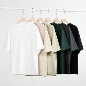 High Quality 150gsm Cotton Blank Streetwear Plain Dyed O-Neck Printing Tshirt Custom Logo <b>Men</b> Plus Size Embroidery <b>Men's</b> TShirt - Product Image 1