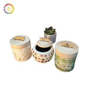 Vase en bambou économique avec incrustation de nacre brillante-Design d'artisanat vietnamien élégant - Product Image 6