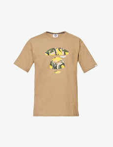 T-Shirt en coton à imprimé graphique multicolore pour homme, haut personnalisé avec Logo d'écran Dtg, vente en gros d'usine - Product Image 2