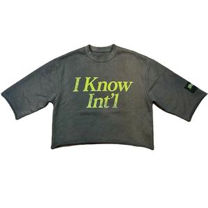 Camiseta Personalizada de Manga Corta para Hombre y Mujer, Estilo Punk Rock Hip Hop, Impresión en Serigrafía, 100% Algodón Orgánico Transpirable, Corte Regular - Product Image 3