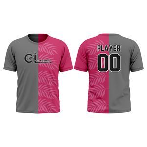 Uniformes de Softbol Personalizados al por Mayor, Camisetas Sublimadas Unisex de Secado Rápido y Transpirables, Ropa Deportiva de Equipo 100% Poliéster - Product Image 3
