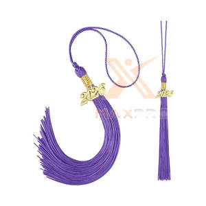 Borlas Ceremoniales Personalizadas Más Vendidas, Borlas Ceremoniales de Bajo MOQ, Borlas Ceremoniales de Color Sólido - Product Image 3