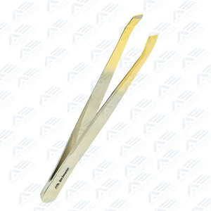 Pinzas para Cejas al por Mayor, Marca Privada, Instrumento de Belleza de Metal Grueso, Logotipo Personalizado, Herramienta Cosmética para Cejas Profesionales - Product Image 2