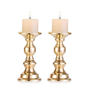 Portavelas de metal de la más alta calidad, soporte de vela decorativo hecho a mano para el hogar, a precio atractivo - Product Image 1