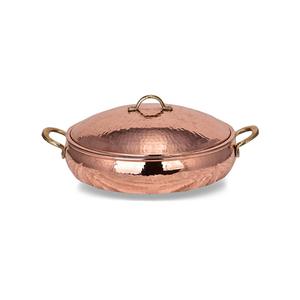 Olla de cocina de diseño sostenible martillado, forma redondeada, servidor de alimentos de la mejor calidad, olla de cobre - Product Image 5