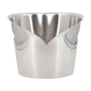 <b>Silver</b> Champagne Bottle Chiller In Round Shape Double Walled <b>Ice</b> <b>Bucket</b> Stainless Steel <b>Ice</b> <b>Bucket</b> for Party Bar tool With Scoop - Product Image 3