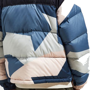 Top Trending Customized Men's <b>Quilted</b> Puffer Jacket Comfortable Canvas Stand Collar Great Winter Waterproof Reversible - Product Image 3