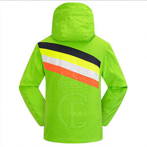 Veste de ski à capuche pour hommes, essentiels pour les sports d'hiver pour le froid extrême, respirante avec fermeture à glissière, vente en gros - Product Image 2