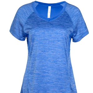 เสื้อยืดออกกำลังกายสำหรับผู้หญิงเสื้อยืดกีฬาโยคะเสริมความงามดีไซน์ใหม่ล่าสุดออกแบบได้ตามต้องการ - Product Image 1