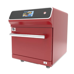 Four à micro-ondes à convection ultra-rapide à commande manuelle, configuration de chambre - Rouge, usage industriel extérieur, garantie de 2 ans, expédition immédiate - Product Image 1