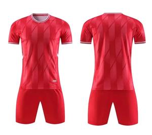 2025 uniformes d'entraînement pour adultes enfants maillots de Football ensembles courts grande taille vêtements de sport vierges pour hommes garçons chemises de Football - Product Image 6