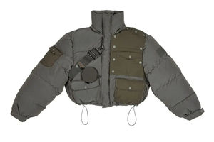 Offre spéciale, duvet pour femme imperméable et coupe-vent personnalisé de haute qualité pour l'hiver, doudoune respirante - Product Image 4