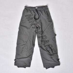 2025 personnalisable OEM hiver unisexe extérieur imperméable respirant Baggy 100% polaire thermique snowboard fermeture éclair coupe-vent - Product Image 1