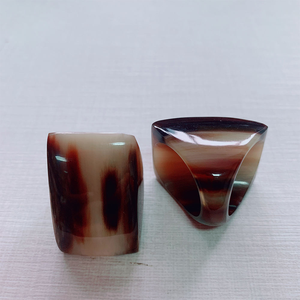 Anillo de Cuerno Hecho a Mano Moderno y Ecológico, Joyería al por Mayor Hecha en Vietnam, Venta Caliente 2025 por SANIYA HANDICRAFT - Product Image 3