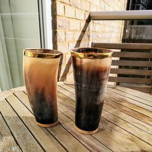 Verre à boire en corne de viking médiévale, écologique - Product Image 5