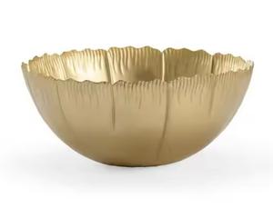 Rough Casted Metal Aluminium & Fer Laiton Plaqué Or Fruits Bol Salade Pour Restaurants Décorations De Table À La Main Personnalisé - Product Image 2