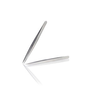 Nouvelle pince à cils en acier inoxydable, testée à la main, Extension de cils, fourniture directe d'usine - Product Image 2