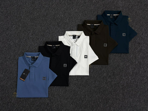 Camiseta Polo 100% Algodón para Hombre, Alta Calidad, Lisa, Informal, Personalizable con Bordado, 12 Colores, Logotipo OEM, Tejido de Alta Calidad - Product Image 5