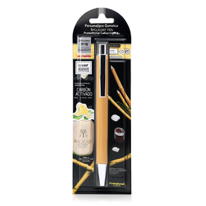 Penna a Sfera in Bambù Personalizzata Cavetta, Gadget Promozionale - Product Image 2