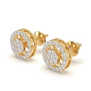 Best Price for High Demand Genuine <b>Diamond</b> Stud <b>Earrings</b> in Gold or Silver Everyday Luxury for Occasions - Product Image 6