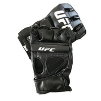 Gants de boxe Muay Thai UFC MMA à demi-doigts en cuir de vachette véritable, personnalisables, haute qualité, ajustement universel