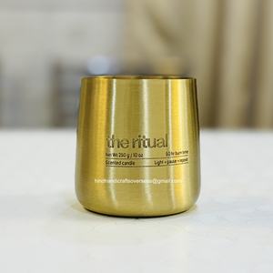 Conception personnalisée Récipients à bougies remplis de cire parfumée avec couvercle pour article de décoration d'hôtel à la maison - Product Image 5