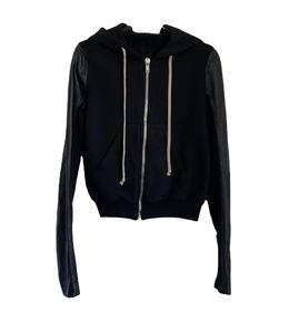 Sweats à capuche à manches longues en cuir PU pour hommes unisexes avec design respirant Vêtements de mode d'hiver avec impression numérique - Product Image 4