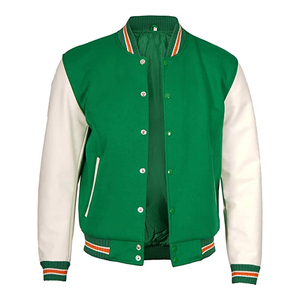 Nuevo diseño, precio al por mayor, chaquetas de equipo de béisbol de escuela secundaria con número de puntada por encargo, chaqueta de béisbol universitaria para hombres - Product Image 2