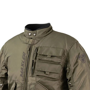 Veste softshell pour moto avec coque imperméable, respirante et coupe-vent pour les livreurs professionnels et les trajets urbains - Product Image 4