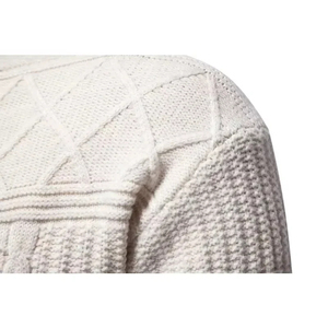 Streetwear pour hommes avec logo personnalisé sweat-shirt polaire à col roulé 100% coton motif solide durable écologique respirant pour - Product Image 6