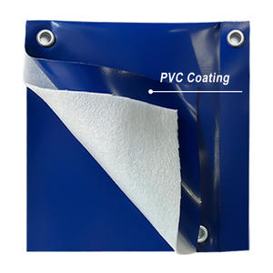 Bâches en vinyle isolées 650 g/m², bâche en PVC bleue avec mousse EPE <span class=keywords><strong>de</strong></span> 5 mm, imperméable, résistante aux UV, bâche en PVC isolée pour couvertures thermiques - Product Image 1