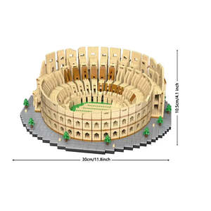 Modelo Arquitectónico a Escala del Coliseo de Roma en Lego MOC - Product Image 5