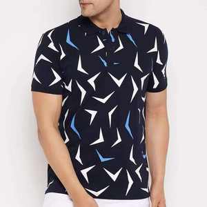 Gran oferta, nuevo diseño, camiseta Polo de algodón, camiseta Polo de manga corta transpirable para hombre de la mejor calidad - Product Image 1