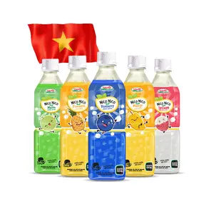 Campione gratuito 500ml Nico Nico succo di frutta mista con gelatina di cocco-Nata De Coco bevanda all'ingrosso fornitore HALAL bibita analcolica