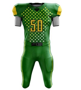 ชุดกีฬาอเมริกันฟุตบอลปรับได้สำหรับผู้ใหญ่ชุดเสื้อเจอร์ซีย์ทีมทำงานมืออาชีพผลิตจากผู้ผลิต - Product Image 6