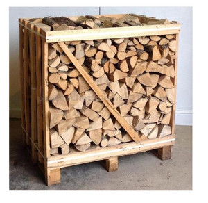 La mejor leña de haya de roble secada al horno para energía Leña agrietada de calidad superior para calentar - Product Image 1