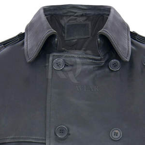 Abrigo de Cuero para Hombre, Estilo Ejecutivo, Diseño Largo Premium, Material Duradero, Perfecto para Invierno, Moda Ejecutiva y Estilo Urbano - Product Image 4