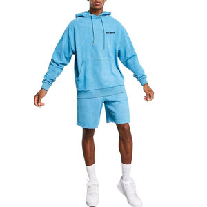 เสื้อฮู้ดดี้ผู้ชายแบบย้อมสีเอซิด ขายตรงจากโรงงาน ปี 2026 รับทำโลโก้ตามสั่ง เสื้อฮู้ดดี้ย้อมสีเอซิดสีพื้นสำหรับผู้ชาย - Product Image 4