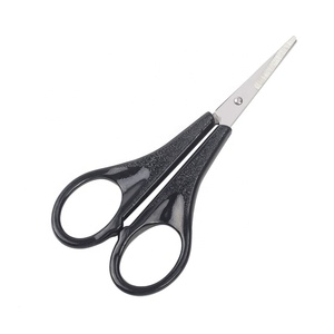 Tijeras profesionales de hoja de acero inoxidable con mango de plástico para papel escuela belleza DIY artesanía bordado - Product Image 1