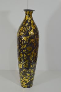 Premium Vantage Fancy Venta caliente Florero de metal con acabado dorado para decoración del hogar y sala de estar Florero de hierro vintage antiguo - Product Image 6