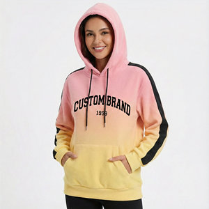 Prix de gros, couleurs et tailles personnalisées, logo, sweat-shirt en molleton décontracté, pull oversize, sweat-shirt de haute qualité, sweat-shirt élégant pour femmes - Product Image 1