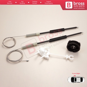 Kit de Reparación de Elevalunas BWR5288, Puerta Delantera Derecha para Doblo MK1 MPV Van 119 223 2001-2010 51718403 - Product Image 4
