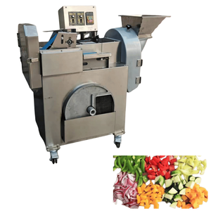 Mesin Pemotong Sayuran Komersial Pengolah Makanan Industri Pemotong Irisan Pencacah Peralatan Baja Tahan Karat - Product Image 4