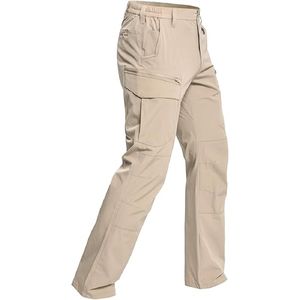 2025 nouveau pantalon de travail taille haute confortable de qualité professionnelle tissu de coton grande taille droite plusieurs poches froissées - Product Image 1
