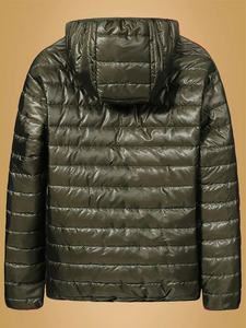 Nueva llegada Puffer Down Jacket Custom Winter Bubble Warm Jacket Venta al por mayor Plus Size Puffer Jacket para hombres - Product Image 4