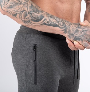 Work Out Jogging Pantalones de chándal Pantalones de hip hop personalizados Joggers de color sólido de cintura alta - Product Image 5