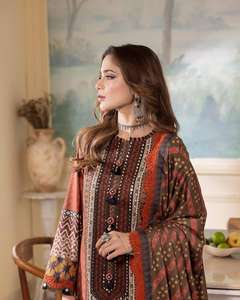 KURTA Y PANTALÓN, Ropa Casual de Diseñador Indio Pakistaní, Estilo Punjabi, Colección Eid, Tela Modal Viscosa, WS INTERNATIONAL - Product Image 2