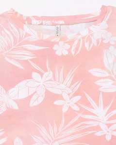 เสื้อยืดแขนสั้นสำหรับผู้หญิงเสื้อผ้าฝ้าย/โพลีเอสเตอร์ลำลอง - Product Image 5