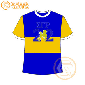 Vente en gros de t-shirt Sigma Gamma Rho pour femmes vêtements de sororité jersey de coton t-shirt respirant de haute qualité vêtements grecs pour femmes - Product Image 6